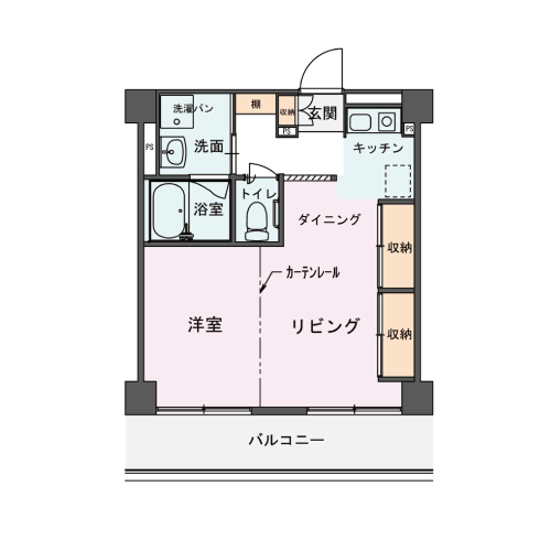 神奈川県小田原市の高齢者住宅 箱根の麓にある有料老人ホーム長寿園 居室タイプ B-2